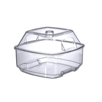 Prodyne Flip-Lid Salad on Ice Bowl, Clear