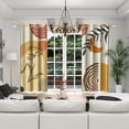 thumbnail image 3 of Lfeey Blackout Curtains Bohemian Style, Abstract Modern Art Bedroom Living Room Blackout Curtains, 52x63 inch, 2 Panel, 3 of 6