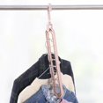 thumbnail image 6 of Bxaolu Space Saving Hangers 9-Hole Heavy Duty for Closet Organizers and Storage, 360° Swivel Hook, Cascading Design for Wardrobe, Apartment, RV Storage, Home Essentials, 6 of 7
