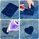 thumbnail image 4 of 20Pcs Iron-on Patches Jean Patches Denim Fabric Patches No-Sew Mending Cloth Knee Pant Patches 4 Sizes for Kids Women Men Jeans & Clothing Repair, 4 of 4