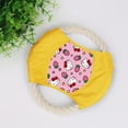 thumbnail image 2 of Hello Kitty Pet Flying Disc, Durable Outdoor Dog Toy, Soft Frisbee Dog Toy for Throwing & Fetching, Gift for Dog Dads Yellow, 2 of 5