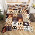 thumbnail image 1 of Ensemble de Literie, Housse de Couette Cheval Flèche Cowboy pour Chambre d'Ado Femmes, 1 of 7