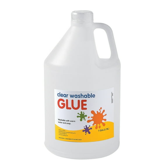 Gallon Clear Washable Glue - Basic Supplies - 1 Piece