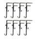thumbnail image 1 of Soporte 2 en 1 para guirnaldas y calcetines navideños | Gancho ajustable para repisa de chimenea | Soporte para decoración navideña sin taladro para calcetines, coronas y adornos, 1 of 7