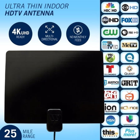 Winegard Fl-1000 Fl-1000 Ultra-thin Indoor HD Antenna