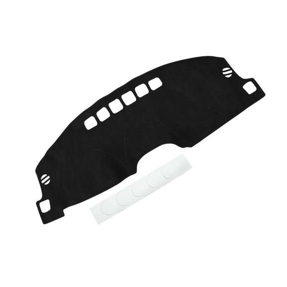 Unique Bargains Dash Cover for Jeep Patriot Non-Slip Dash Cover Mat | Front Dash Cover Mat Black 1Pcs