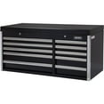thumbnail image 1 of Industrial Tool Chest, 41" W, 10 Drawers, Black, 1 of 1