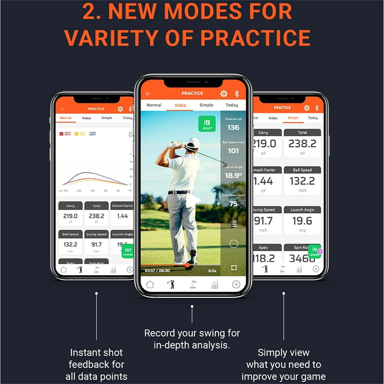 Voice Caddie Swing Caddie SC300i Portable Golf Launch Monitor