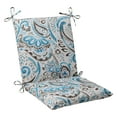 thumbnail image 1 of Pillow Perfect Outdoor/ Indoor Vermilya Tidepool Squared Corners Chair Cushion, 1 of 2