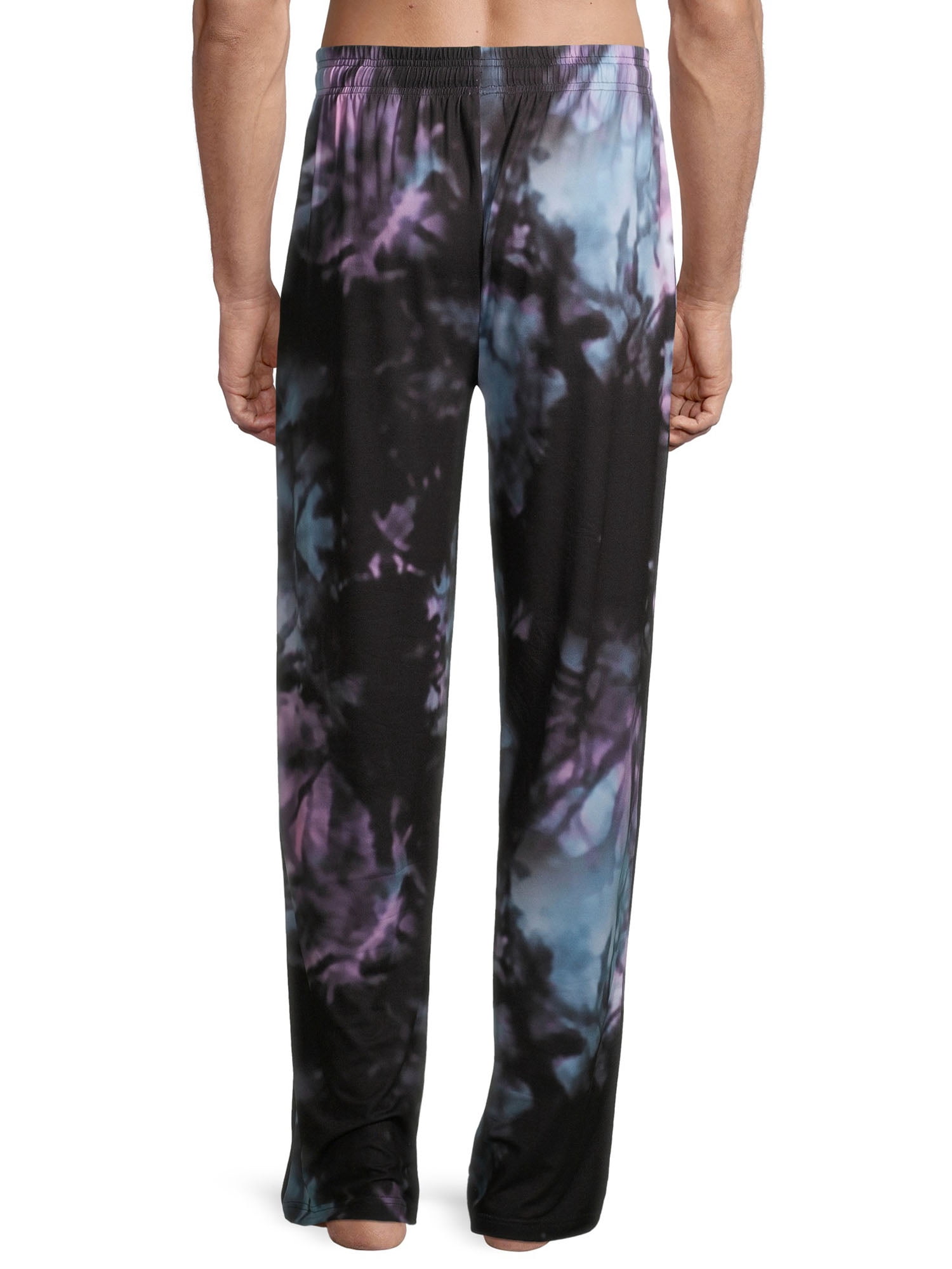 Marvel Venom Graphic Print Polyester/Spandex Men's Joggers in Black Cloud Wash, Sizes S-2XL