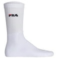 thumbnail image 6 of Fila Unisex Socks, 9-Pack - Tennis Socks, Crew Socks, Logo Black/White/Grey 35-38 (3-5 Uk), 6 of 7