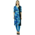 thumbnail image 2 of Phagun Women Cotton Tunic Ethnic Printed Kurta Kurti Casual Indian Clothing, 2 of 8