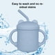thumbnail image 3 of Vaso de entrenamiento de silicona y pajita para niños pequeños, 8 meses, 3 of 5