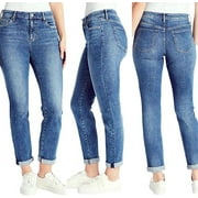 Chaps Women's Jeans Slim Boyfriend (Blue, 4-27)