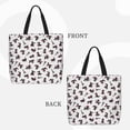 thumbnail image 2 of Balery Poodle Dog Bolsa de Mano para Mujeres con Cremallera, Bolsa de Gimnasio con Compartimentos, Bolsa para Laptop, Bolsa para Trabajo, 2 of 7