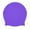 Purple, variant on Yooshoverk Silicone Swim Cap Oversized Waterproof Elastic for Long Hair Pool Swimming Unisex