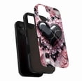 thumbnail image 3 of Marble Heart Pink Floral iPhone Case for Women Men Valentine's Day Gift Compatible with iPhone 11/12/13/14/15/16 (Pro Max/Plus), 3 of 9