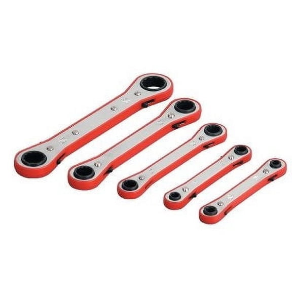 5 Piece Metric Ratchet Wrench Set