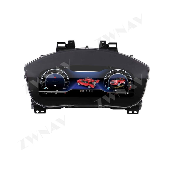 ZWNAV 12.3" Screen LCD instrument Gauges For Ford Explorer 2011-2016 Cockpit Digital Dash cluster Speedometer