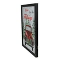 thumbnail image 2 of Northlight LED Lighted Framed Vintage Truck Christmas Wall Canvas - 15.75" - Black, 2 of 3