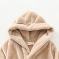 thumbnail image 6 of LYMAYTER Toddler Hooded Robe Cute Animal-Themed Bathrobe for Kids, Boys & Girls, Birthday Gift 1-12Y, 6 of 6
