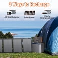 thumbnail image 4 of Generador solar portátil ZeroKor 300W Central eléctrica 280Wh 110V, 4 of 9