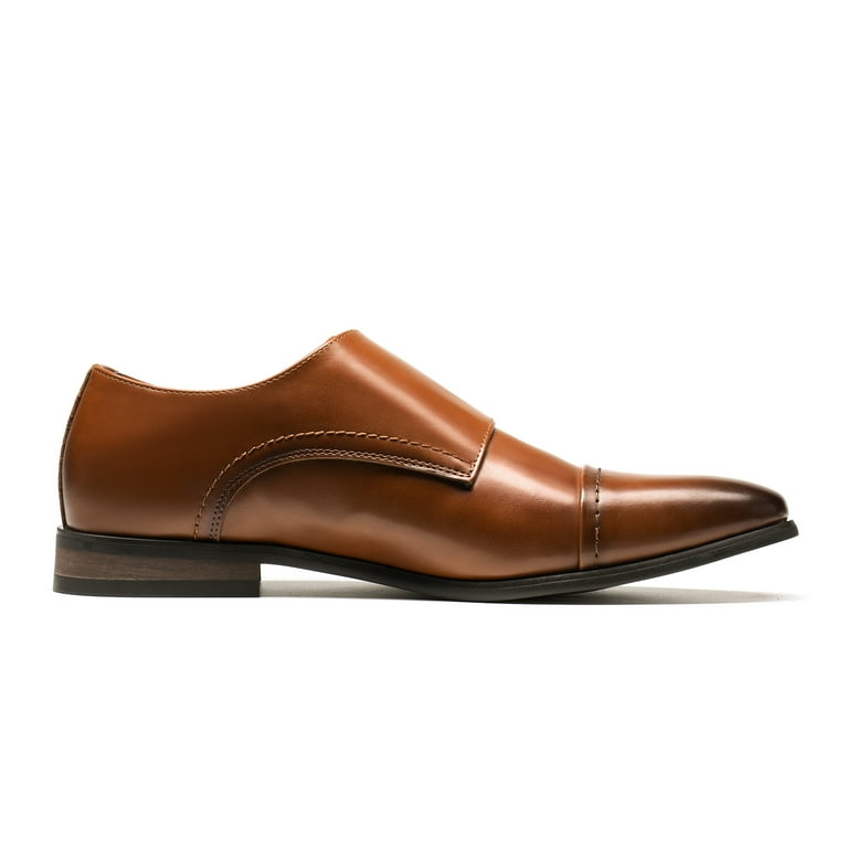 blue dress for baby girl Men's Brown Leather Dress Shoes main image 0