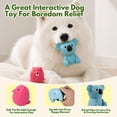 thumbnail image 4 of Deeow Natural Latex Squeaky Dog Chew Toys, Soft Teething Puppy Toys for Small & Medium Dogs, Anxiety Relief Interactive Pet Toy Set, 4 of 7