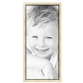 thumbnail image 2 of ArtToFrames 17" x 38" Silver with Black Lip Picture Frame, 17x38 inch Multi Wood Poster Frame (WOM-5193),  Pack, 2 of 7
