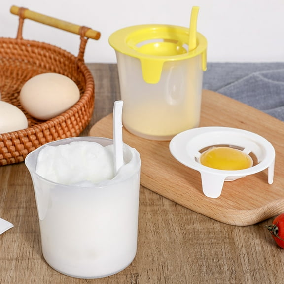 Sunjoy Tech Fluffy Whisk Manual Egg Beater Fast Quiet Detachable Easy to Clean Egg Whites Separation Manual Egg Beater