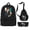 Black, variant on Joe Nichols Black Tour Backpacks 3 Pieces Sets Fashion Shoulder Bag Casual Daypack