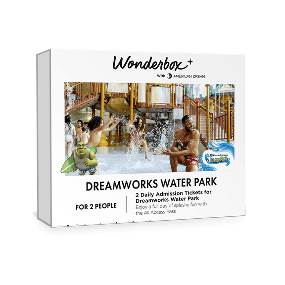 Wonderbox - DreamWorks Water Park Admission Tickets - 2 All Access Passes for Full Day of Fun