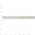 thumbnail image 5 of 925 Sterling Silver 8mm Magic Herringbone Chain 20 Inch, 5 of 7