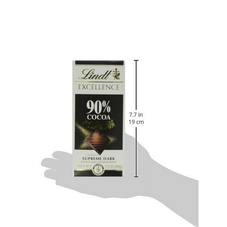Product of Lindt Excellence 90% Cocoa Supreme Dark Chocolate