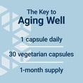 thumbnail image 5 of Life Extension Optimized NAD+ NMN nicotinamide mononucleotide with Resveratrol Elite, Healthy Aging, NAD+ Production, Cellular Energy, Gluten Free, Non-GMO, Vegetarian, 30 Capsules, 5 of 10