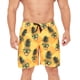 thumbnail image 2 of Traje de baño para hombre Uideazone con diseño divertido de piña y gafas de sol, 2 of 5