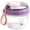 Purple, variant on Jiibva Overnight Oatmeal Cup with Airtight Lid Yogurt Cup Mason Jar Food Storage Containers Portable Salad Breakfast Jar 650ml