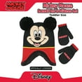 thumbnail image 3 of Disney Kids Winter Hat and Toddlers Mitten, Mickey Mouse Baby Beanie for Boys Ages 2-4, 3 of 6