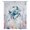 Light Gray Dark Blue, variant on Coastal Crab Sheer Curtains 45" Long, Watercolor Ocean Animal Coral Jellyfish Wood Green Light Filering Curtains, Breathable Simi Curtain Privacy Drapes for Kitchen Bathroom Small Window Treatment