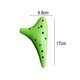 thumbnail image 2 of Idea de regalo de ocarina Alto C de plástico de 12 agujeros para músico principiante, fácil de aprender, 2 of 5