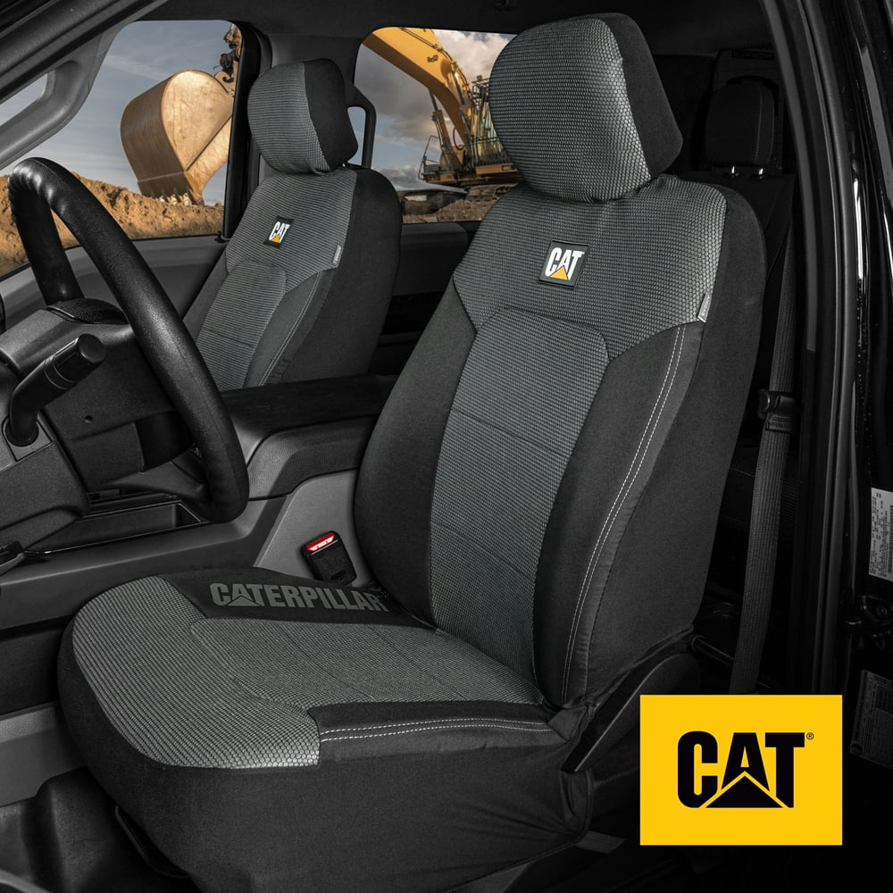 Caterpillar MeshFlex Car Seat Covers for Front Seats Automotive Seat