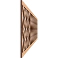 thumbnail image 3 of Ekena Millwork 46 3/4"W x 10"H x 1/4"T Manchester Fretwork Moulding, Hickory, 3 of 13