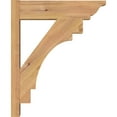 thumbnail image 3 of Ekena Millwork 5 1/2"W x 18"D x 22"H Merced Smooth Traditional Outlooker, Western Red Cedar, 3 of 4