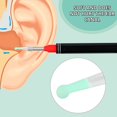 thumbnail image 3 of Ear Spoon Tips Ear Cleaner Replacement Set for 3.5 mm Otoscope Plastic Ear Cleaner Tips Reusable Ear Cleaner Spoon Tip for Teens Adults Family Ear Health Care (Light Green), 3 of 7