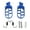 Blue, variant on Motorcycle Foot Pegs Rests Footpegs For Yamaha PW50 80 TW200 for XR50R CRF50 CRF70 CRF80 CRF100F Motorbike Chinese Dirt Pit Bike
