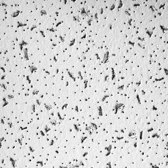 Armstrong 2x2 CORTEGA Acoustic Mineral Fiber Ceiling Tiles for Suspended Ceiling Grids, 16-tiles per pack, White