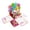 4th Birthday, variant on 3D Pop Up Birthday Cards, Box-Shaped Greeting Card with Balloons, Cake and Gift Designs, Happy Birthday Gifts Cards, Unique Handmade Foldable Surprise Celebration Cards for Gifting Parties