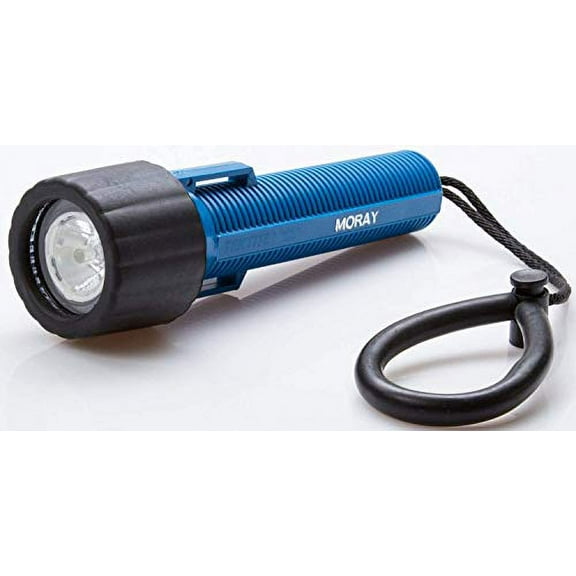 Moray Divers Communication Torch LED Flashlight/Noisemaker (Blue)