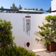 thumbnail image 2 of Campanas de viento conmemorativas para exteriores, campanillas de viento de pino de aluminio únicas, regalos para exteriores, Patio, hogar o jardín, 65X8,5 CM, 1 Uds., 2 of 5