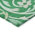 thumbnail image 4 of Addison Rugs Chantille Indoor/Outdoor Transitional Swirls Green Washable Rectangle Rug, 8' x 10', 4 of 6